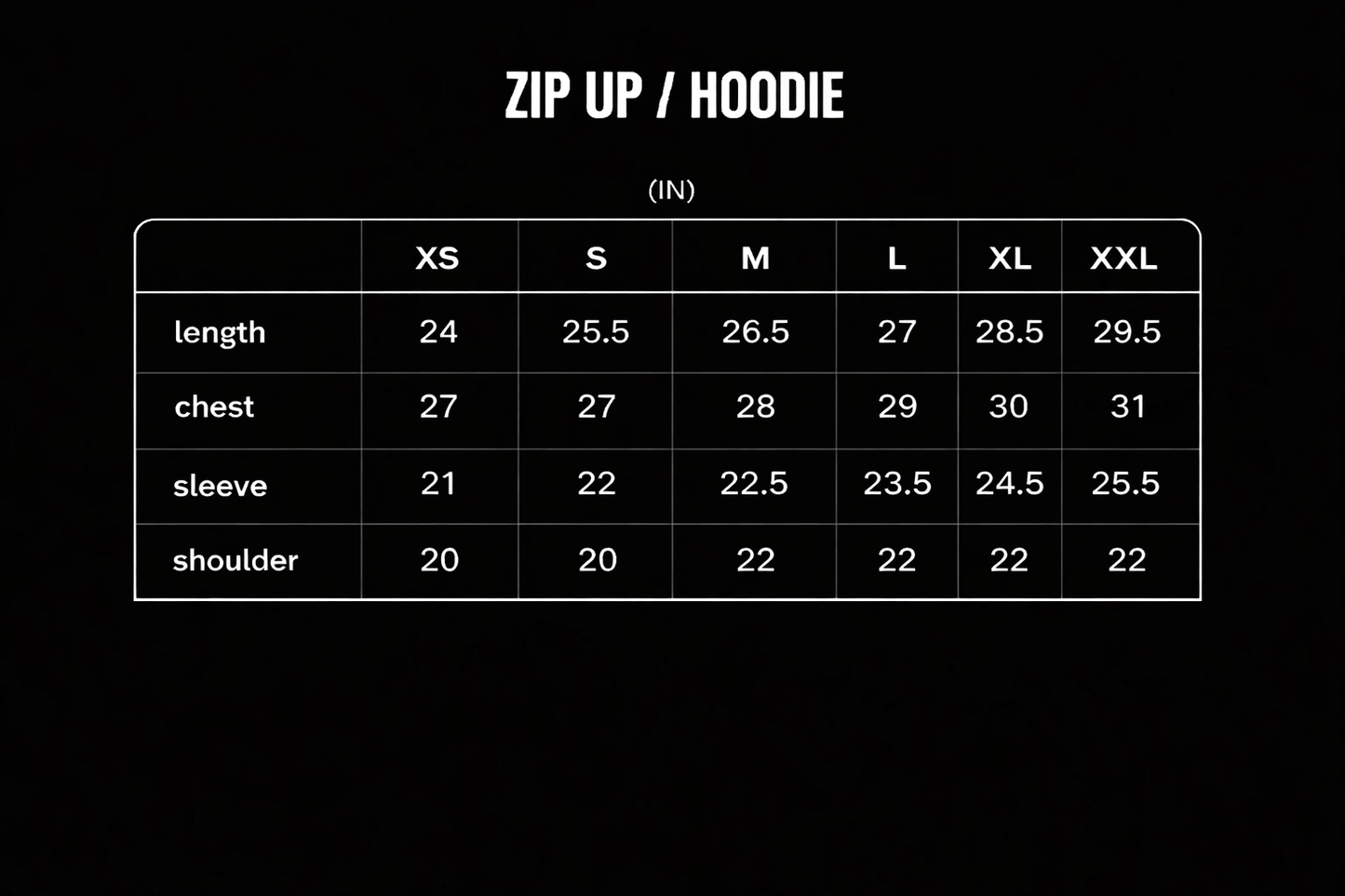 NIGHTFALL ZIPUP HOODIE